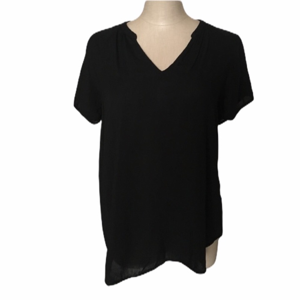 Old Navy 🛍️ Black Blouse Sz XS